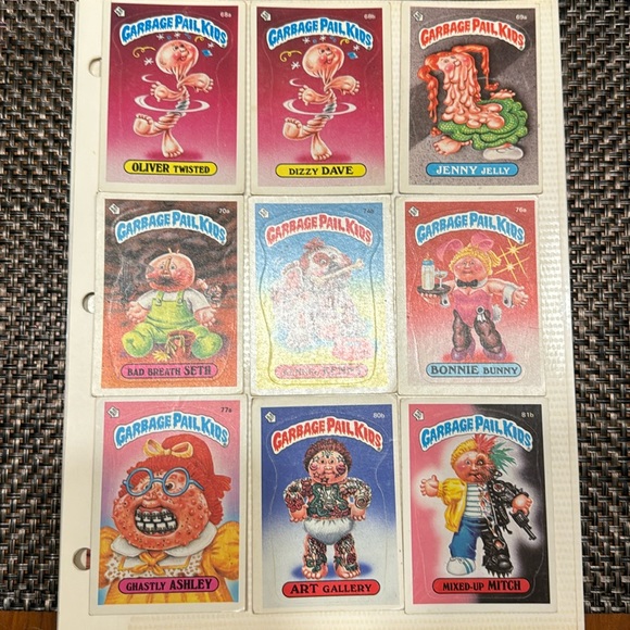 GPK OS3,4,5,6&7 Topps Garbage Pail Kids Cards - Picture 1 of 6